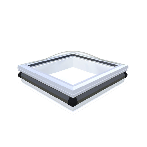 Skylux iDome raam - vaste uitvoering helder 0400 x 0400 mm