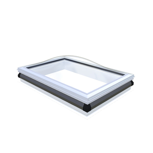 Skylux iDome raam - vaste uitvoering helder 0400 x 1400 mm
